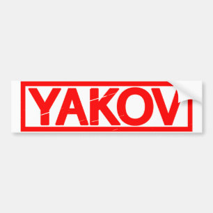 Yakov Stamp Bumpersticker