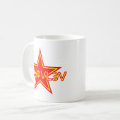 Yakovlev Red Star Koffiemok (Voorkant links)