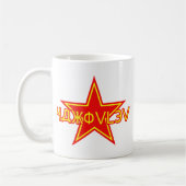 Yakovlev Red Star Koffiemok (Links)