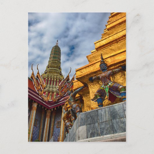 Yaksha bij Wat Phra Kaeo Briefkaart (Voorkant)