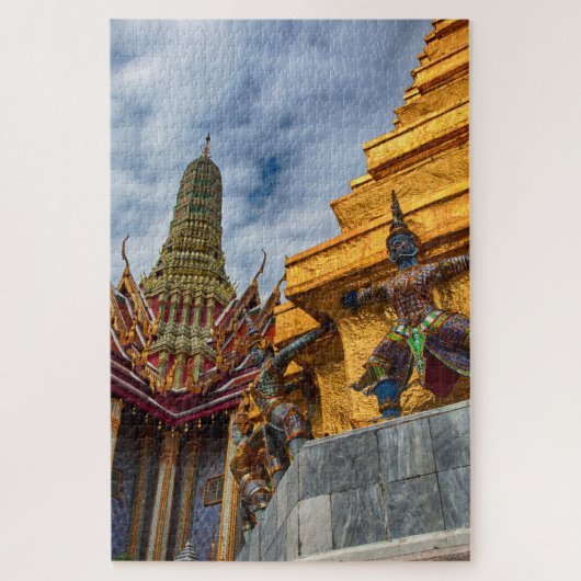 Yaksha bij Wat Phra Kaeo Legpuzzel (Verticaal)