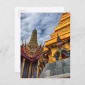 Yaksha in Wat Phra Kaeo Briefkaart (Voorkant / Achterkant)