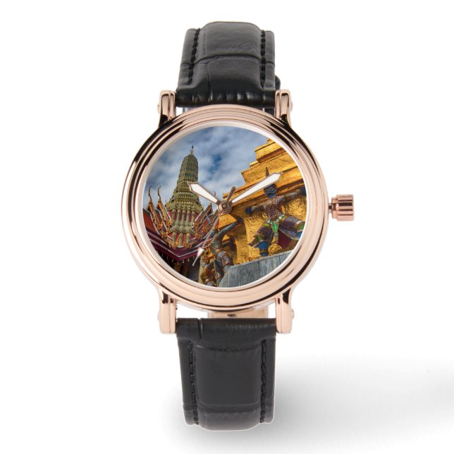 Yaksha in Wat Phra Kaeo Horloge (Voorkant)