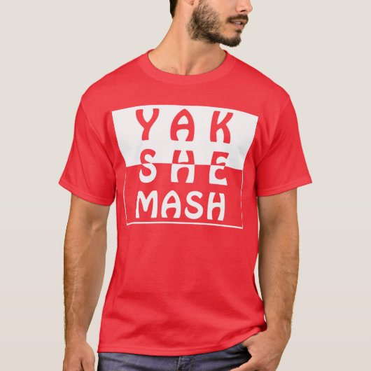 Yakshemash T-shirt (Voorkant)