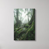 Yakushima 'adem van het leven' | Oude Biophilic Canvas Afdruk (Voorkant)
