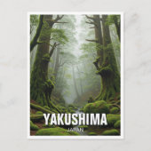 Yakushima Island Japan Reizen Briefkaart (Voorkant)