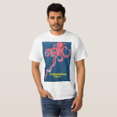 Yakushima Japan Reisposter T-shirt (Voorkant volledig)