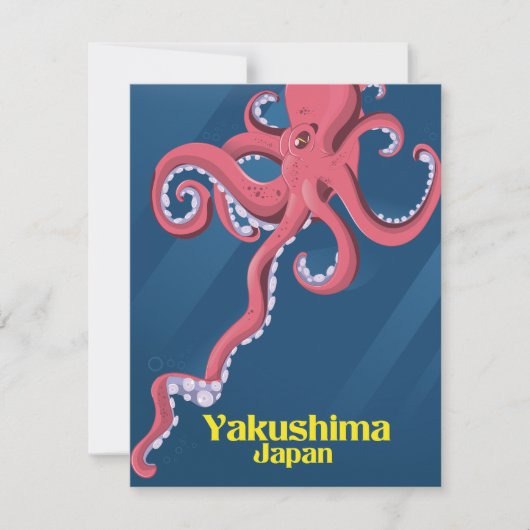Yakushima Japan Travel poster (Voorkant)