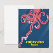 Yakushima Japan Travel poster (Voorkant / Achterkant)
