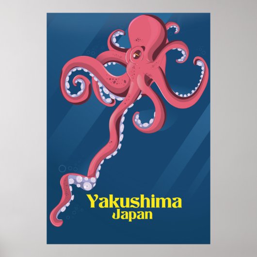 Yakushima Japan Travel poster (Voorkant)