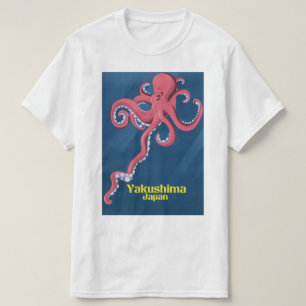 Yakushima Japan Travel poster T-shirt