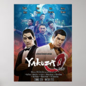 Yakuza 0 Movie Poster (Voorkant)