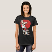 Yakuza Chihuahua T-shirt (Voorkant volledig)