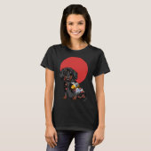 Yakuza Dachshund T-shirt (Voorkant volledig)