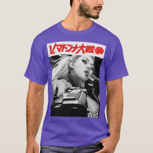 Yakuza Japans Cyberpunk Meisje Urban Style T-shirt