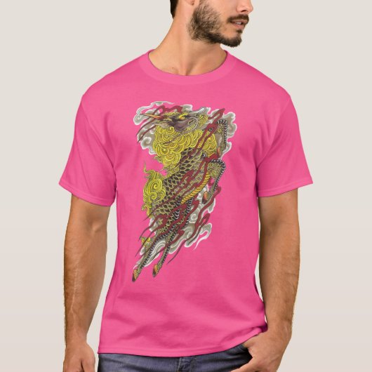Yakuza Mine Tattoo T-shirt (Voorkant)