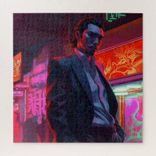 Yakuza Neon City Legpuzzel