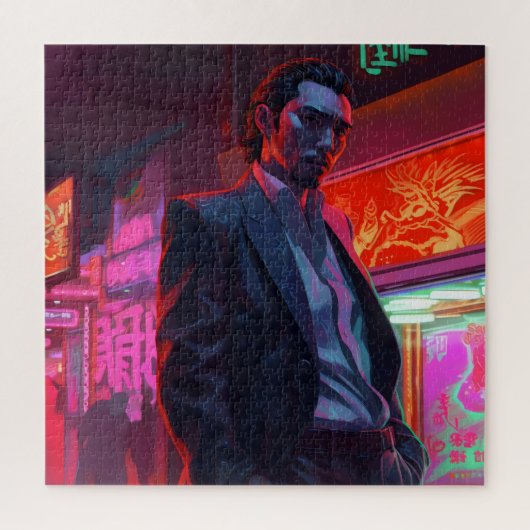 Yakuza Neon City Legpuzzel (Verticaal)