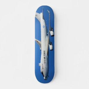 YAL-1A Vliegtuig voor luchtlasers tijdens de vluch Skateboard