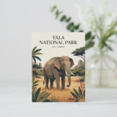 Yala Nationaal Park Sri Lanka Briefkaart (Staand voorkant)