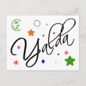 Yalda Briefkaart (Voorkant)