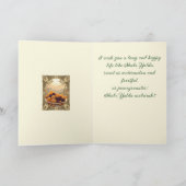 Yalda Chelle Night Dried Fruits and Nuts Art Nouve Feestdagen Kaart (Binnen)