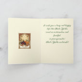 Yalda Chelle Night Winter Solstice Fruits and Nuts Feestdagen Kaart (Binnen)