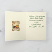 Yalda Fruits and Nuts Persian Winter Solstice Eve Feestdagen Kaart (Binnen)