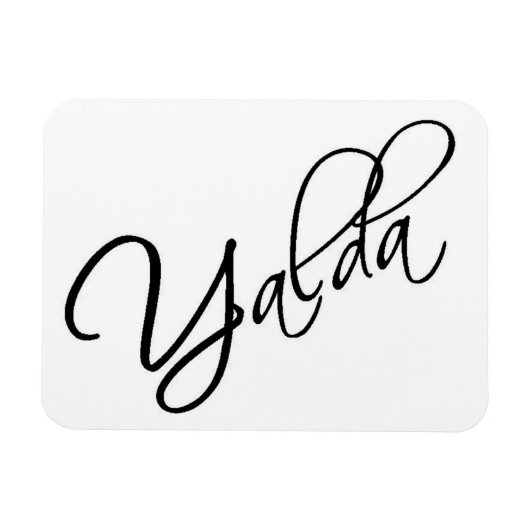 Yalda Magneet (Horizontaal)