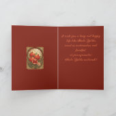 Yalda Pomegranate Chelle Night Celebration Feestdagen Kaart (Binnen)