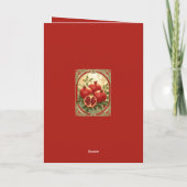 Yalda Pomegranate Chelle Night Fruits Kaart (Achterkant)