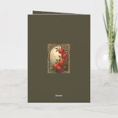 Yalda Pomegranates Winter Solstice Symbolism Kaart (Achterkant)