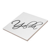 Yalda Tegeltje (Zijkant)