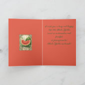 Yalda Watermeloen Chelle Nacht Vruchten Kaart (Binnen)