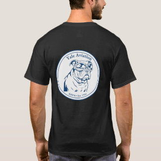 Yale Aviation, Opgericht in 1964, zwart T-shirt