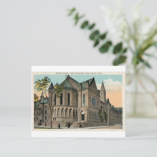 Yale Battell Chapel Briefkaart (Staand voorkant)