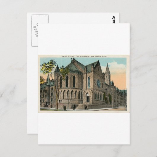 Yale Battell Chapel Briefkaart (Voorkant / Achterkant)