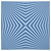 Yale Blue Funky Sun Rays Achtergrond Stof (Swatch)