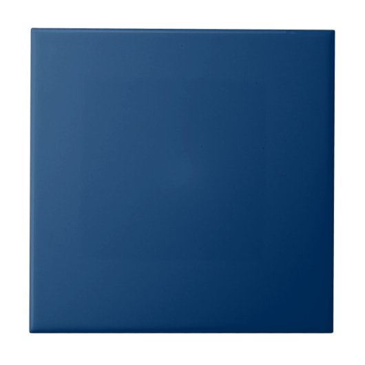 Yale Blue Solid Color Tile Tegeltje (Voorkant)