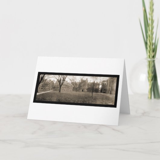 Yale, CT van New Haven Foto 1909 Kaart (Voorkant)