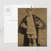  Yale Football Player 1880s Stereoview Briefkaart (Voorkant / Achterkant)