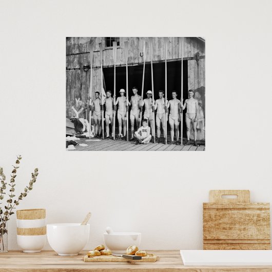 Yale Freshman Crew: 1916 Poster (Keuken)