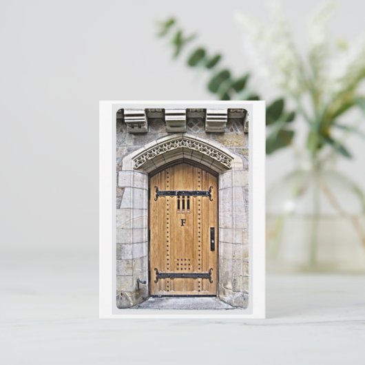 Yale Gothic Door F Briefkaart (Staand voorkant)