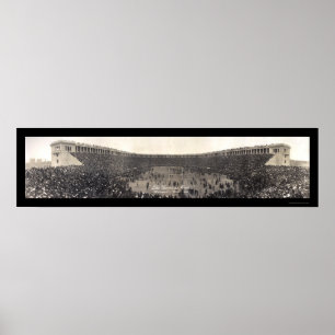 Yale Harvard Game Over Foto 1911 Poster