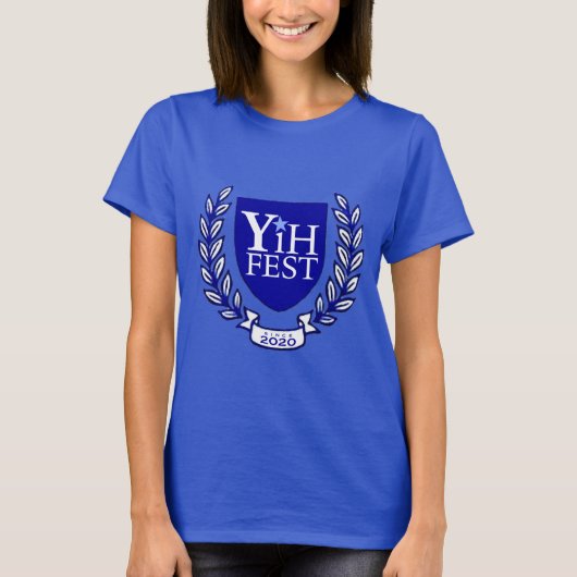 Yale in Hollywood Fest Vrouwen T-shirt (Voorkant)