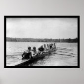 Yale Rowing Racing Shell 1915 Poster (Voorkant)