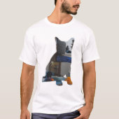 Yale Silhouette Stream vangt T-Shirt (Voorkant)