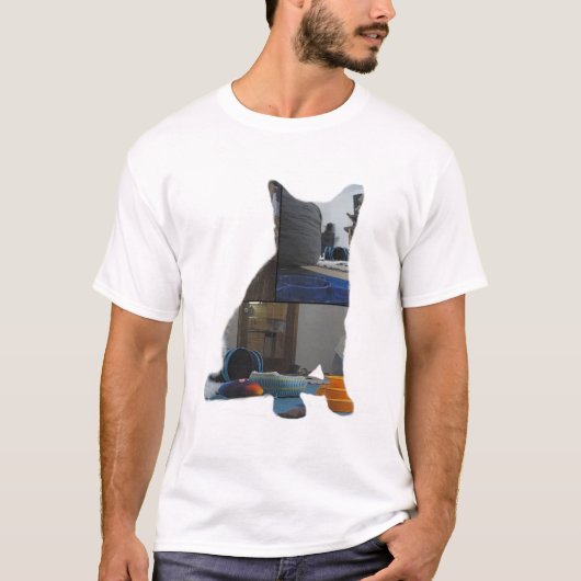 Yale Silhouette Stream vangt T-Shirt (Voorkant)