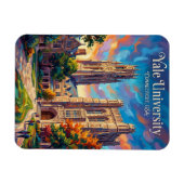 Yale-universiteit Connecticut Magneet (Horizontaal)
