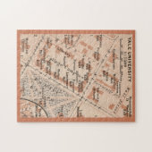 Yale University Map 11x14  Legpuzzel (Horizontaal)